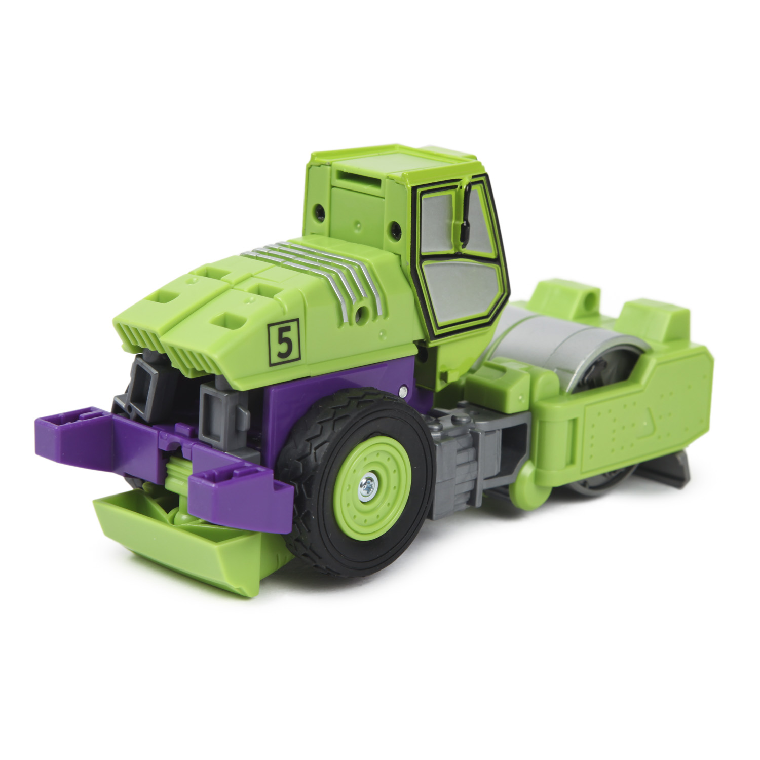 Игровой набор Mobicaro Дорожный каток Green Metal - фото 6