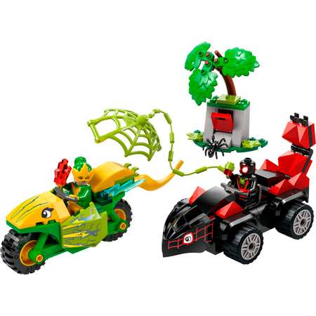 Конструктор LEGO Marvel Super Heroes Гонка дино-машин блочный