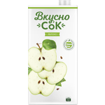 Напиток ВкусноСок сокосодержащий Яблочный 1.93л