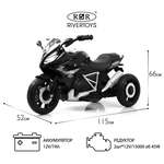 Электромобиль RIVERTOYS Z333ZZ-BLACK
