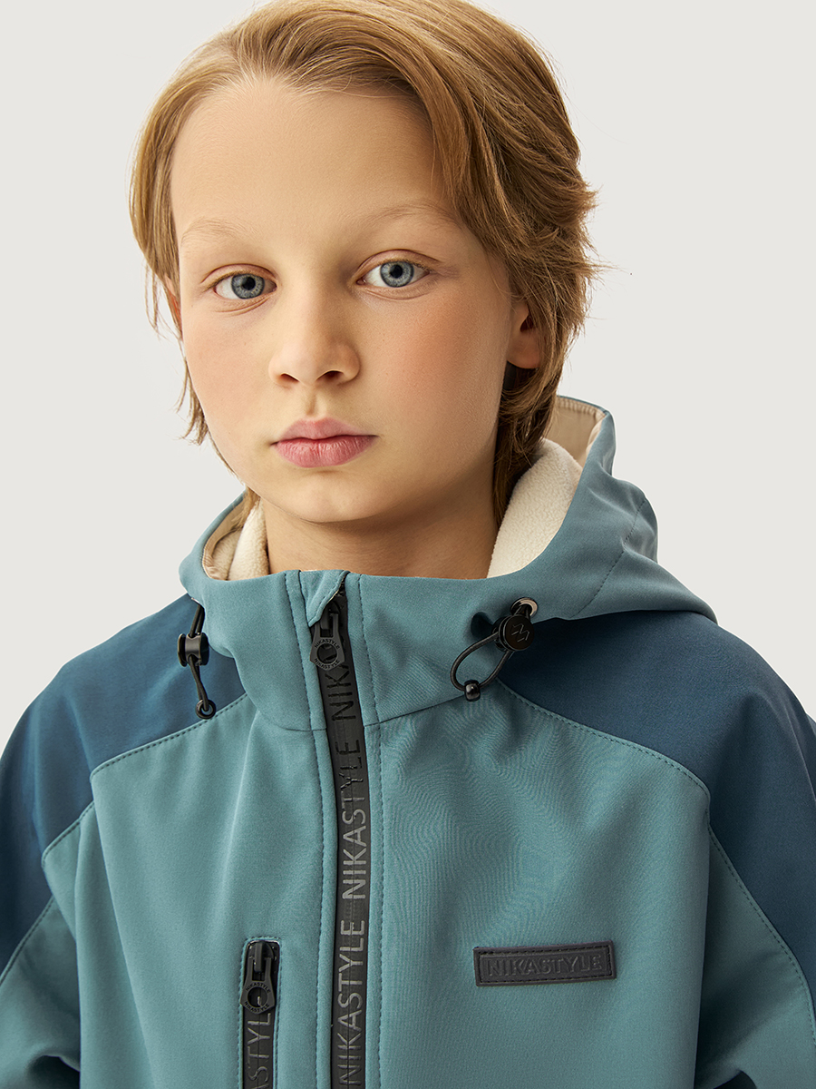 Ветровка NIKASTYLE 4л15526 мох/деним - фото 5