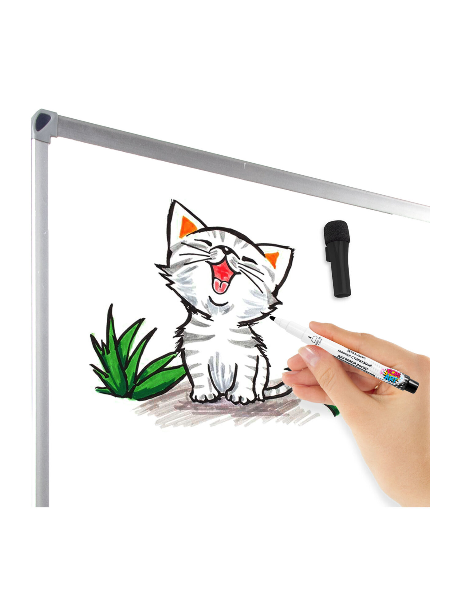 Маркеры Brauberg 8 шт. - фото 15