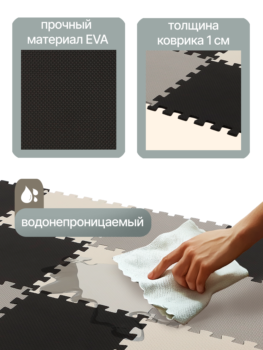 Коврик-пазл Рыжий кот 90 x 150 см - фото 4