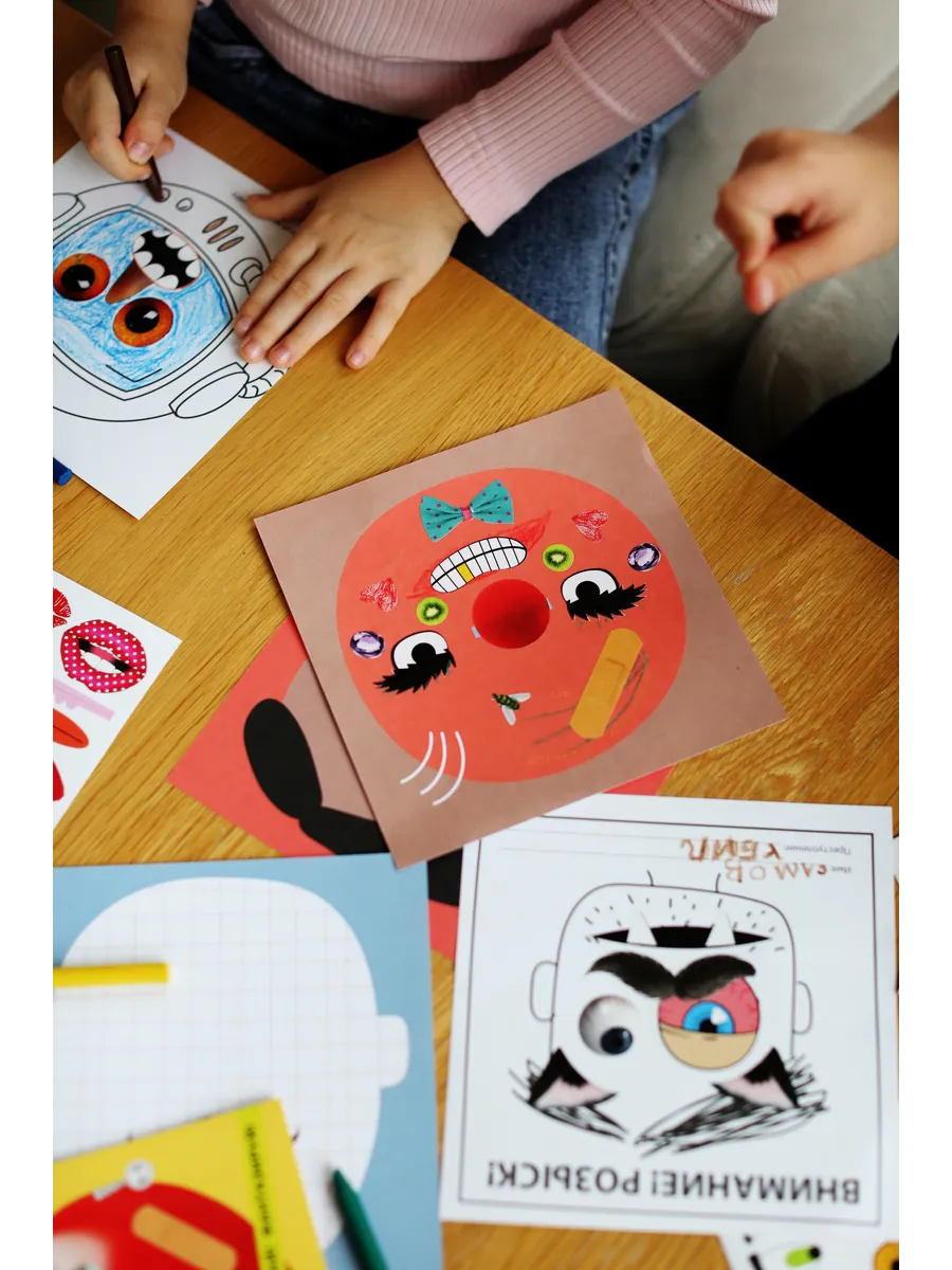 Набор для творчества HappyLine Креативные лица - фото 9