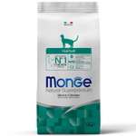 Корм сухой для кошек MONGE 1.5кг курица для выведения шерсти