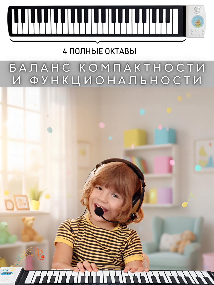 Игрушка музыкальная Игройs Классичесское пианино - фото 6