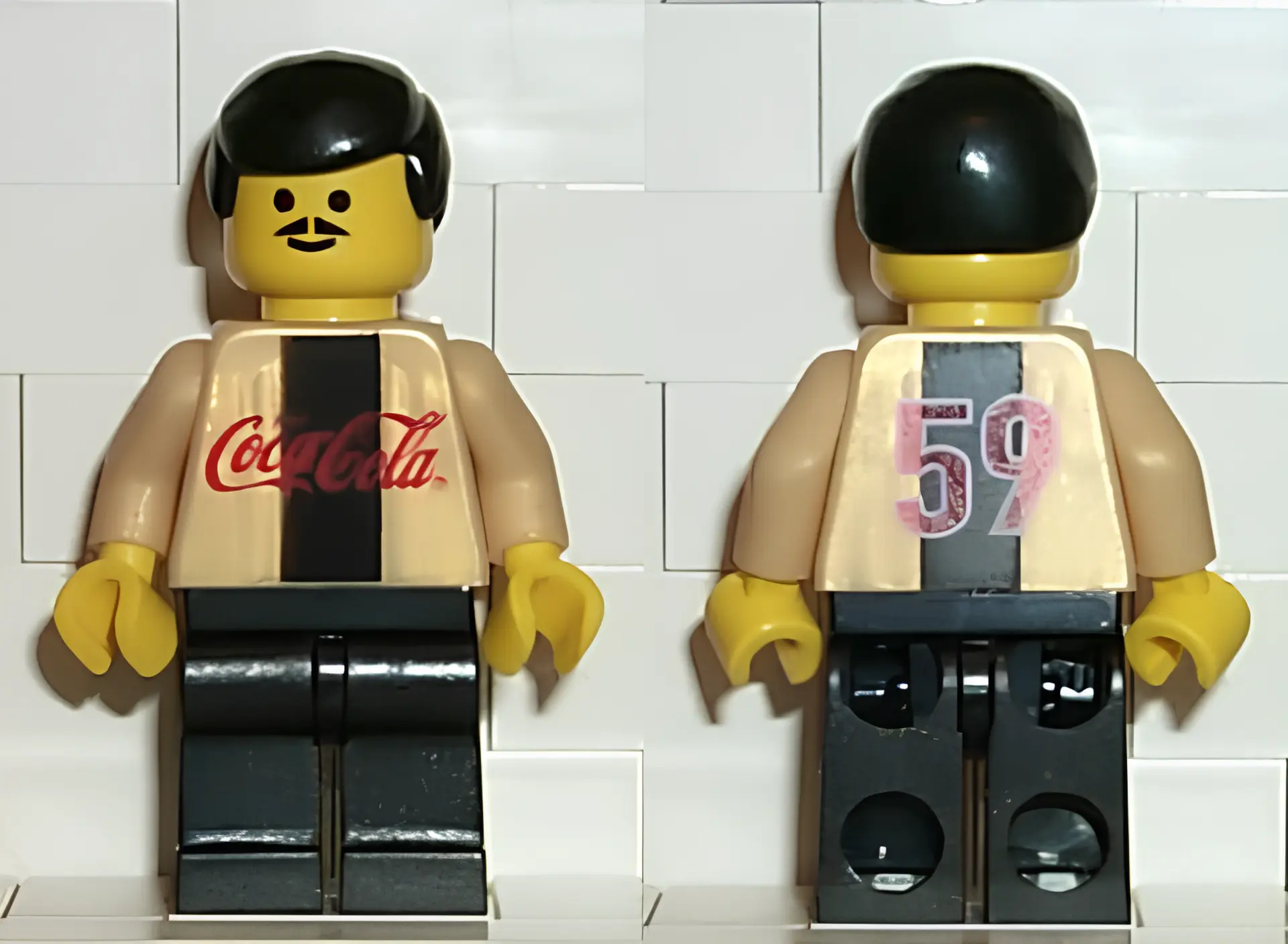 Фигурка LEGO Soccer Player Coca-Cola - фото 1