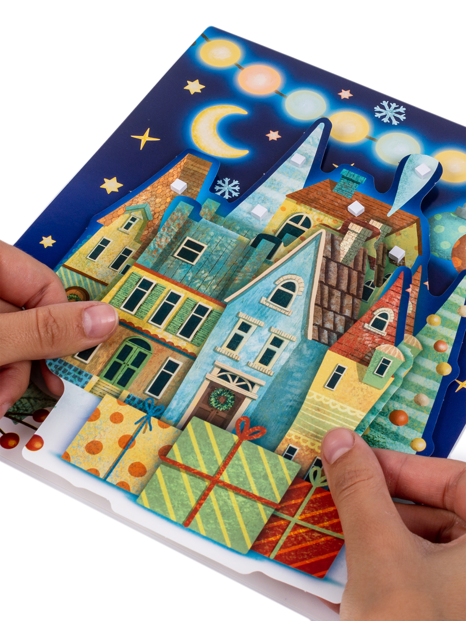 Набор для творчества Дрофа-Медиа Новогодний городок аппликация - фото 7