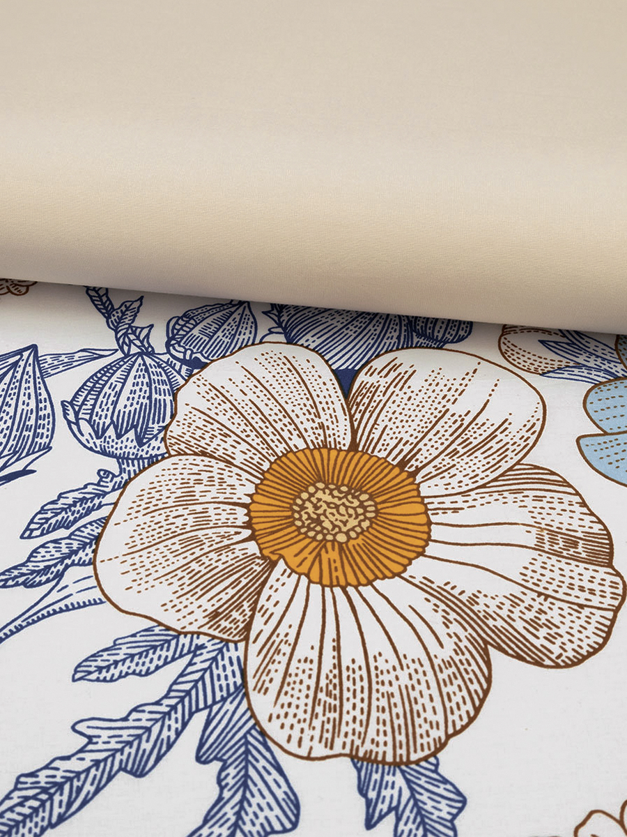 Комплект постельного белья BRAVO Флорес двуспальный 4 предм. - фото 5