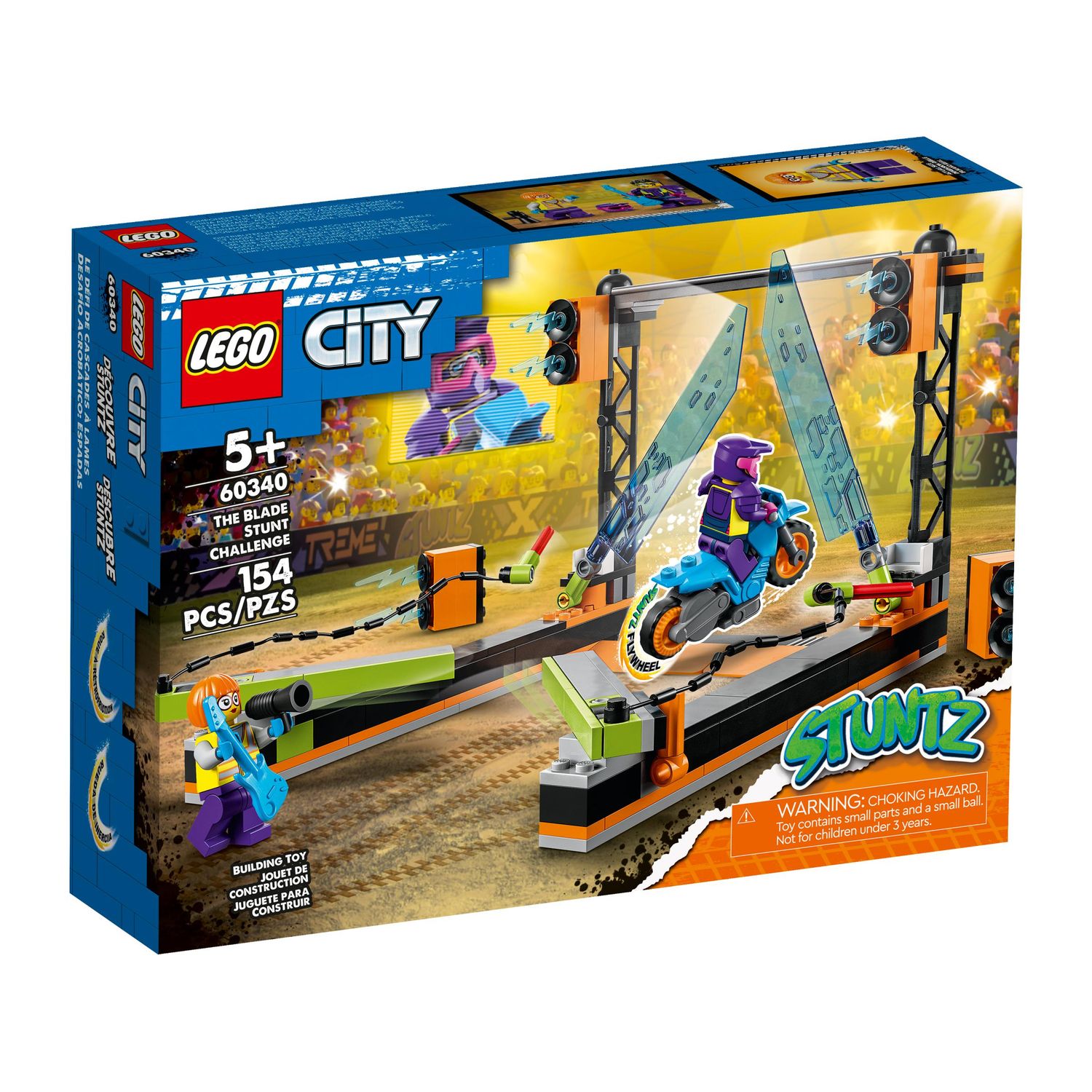 Конструктор LEGO City Трюк лезвие 154 дет. - фото 1