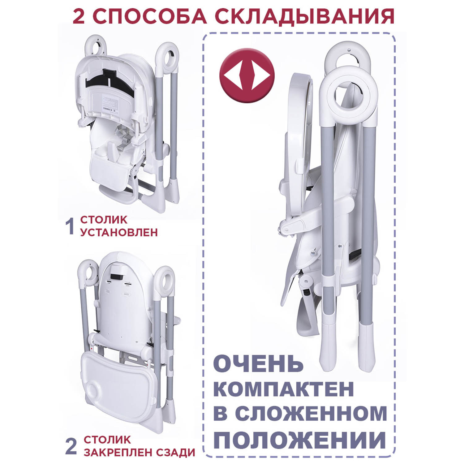 Стульчик для кормления Jetem Violino классический - фото 8