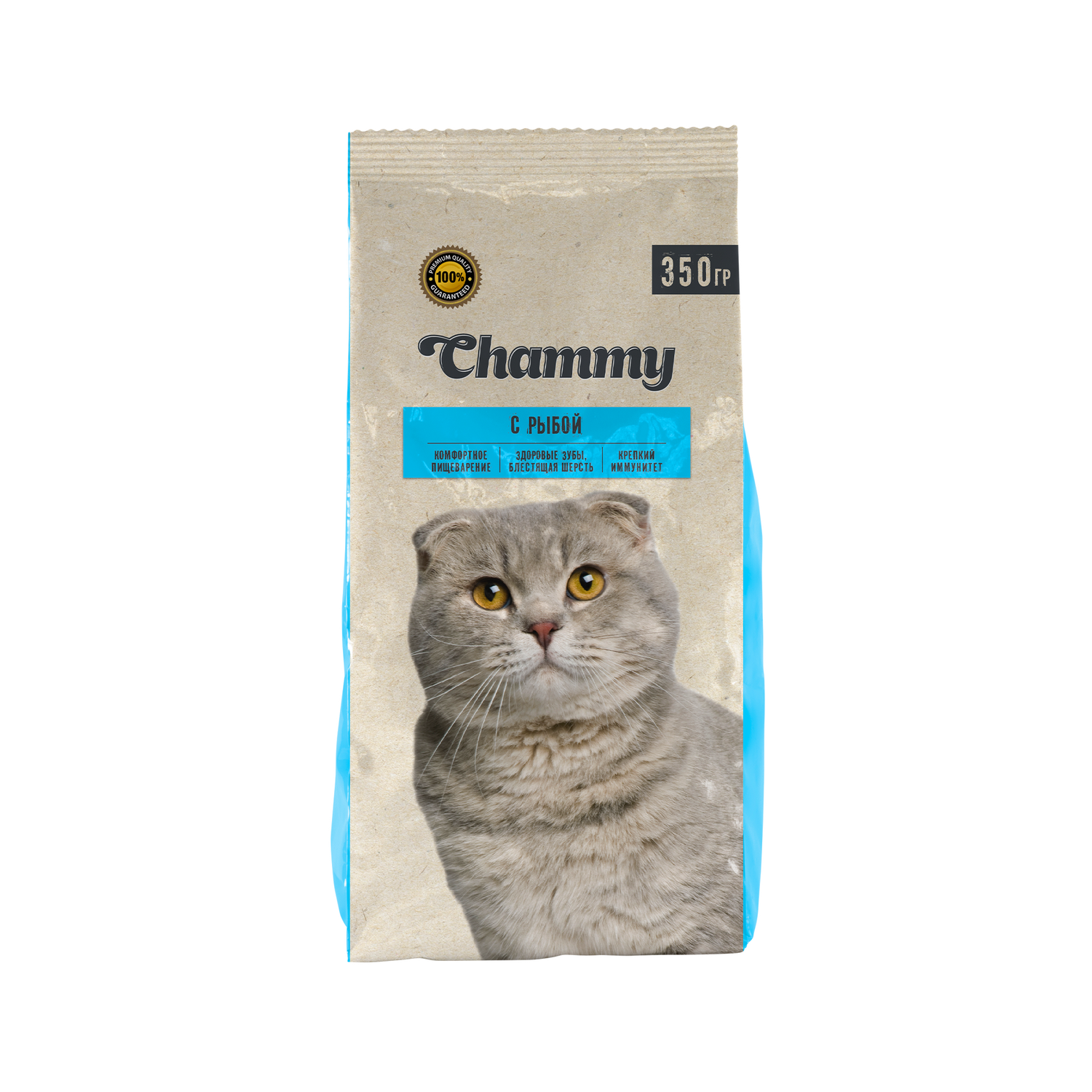 Корм для кошек Chammy Chammy 350г с рыбой - фото 1
