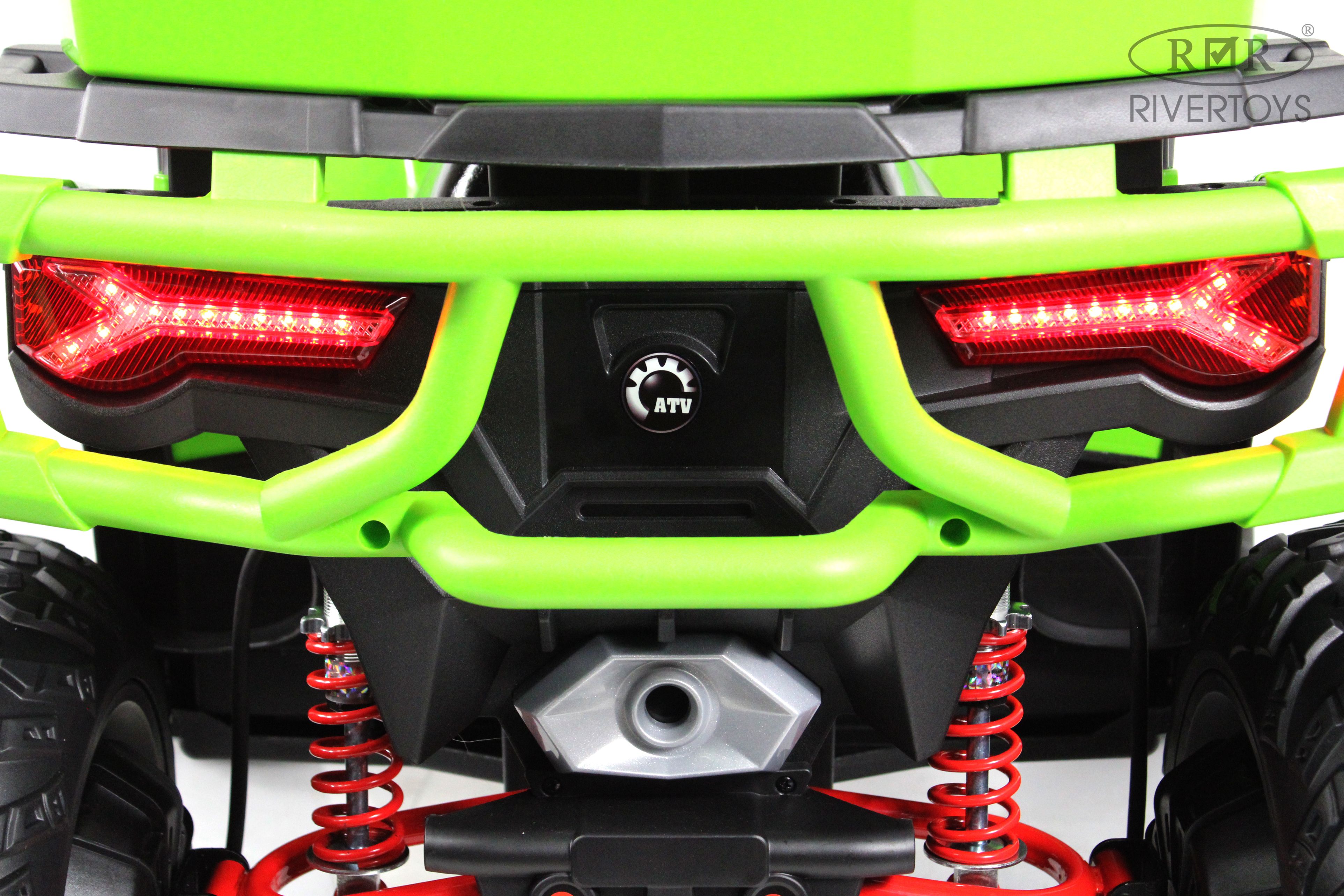 Электромобиль RIVERTOYS Z111ZZ-NEW-GREEN С пультом ДУ - фото 16