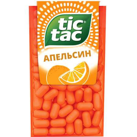Драже Tic Tac Tic Tac апельсин 49г