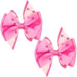 Бант Babys JOY 2шт Малиновый NY46-6