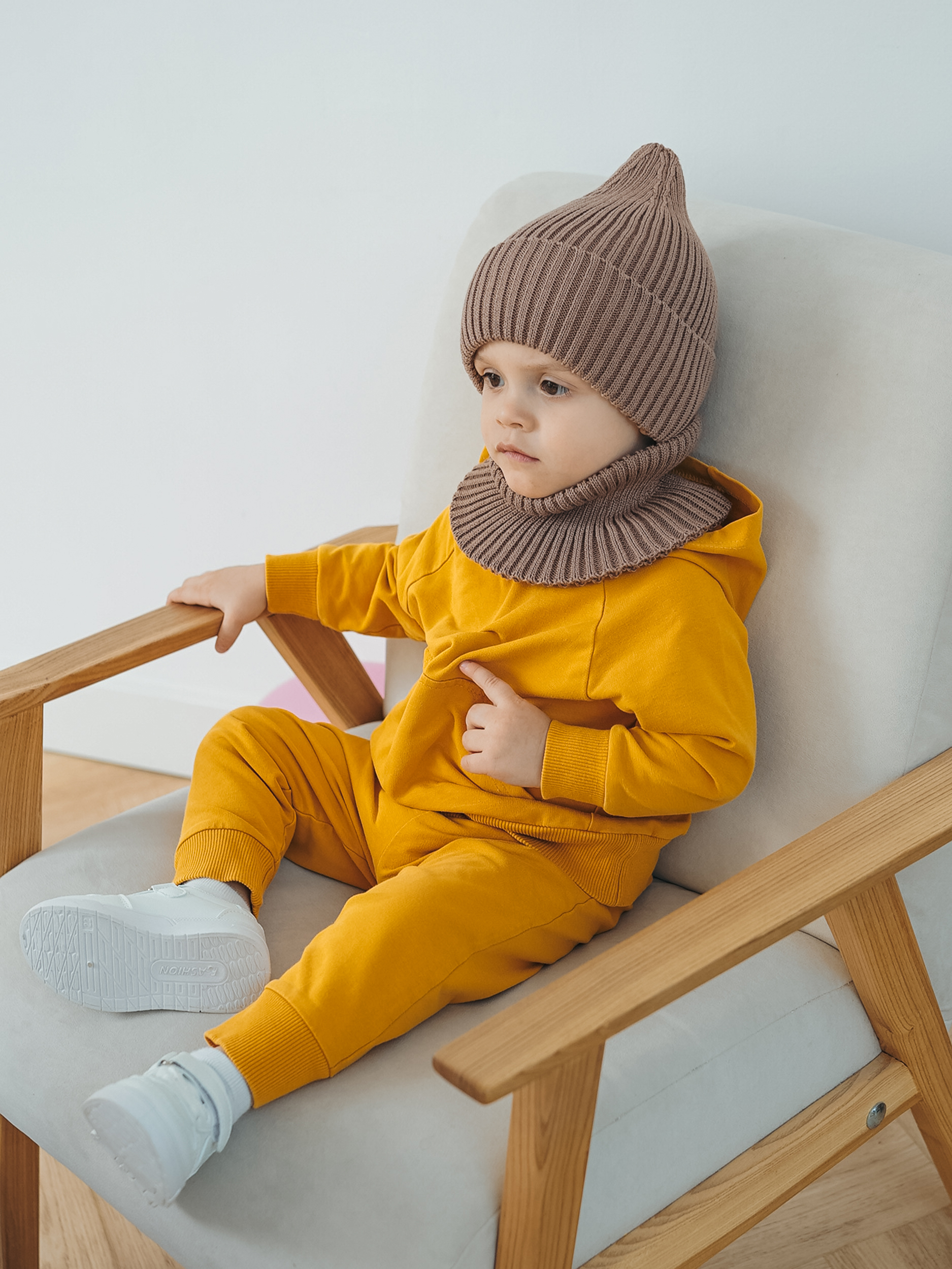 Шапка-бини Starkoff Kids д300639 - фото 5