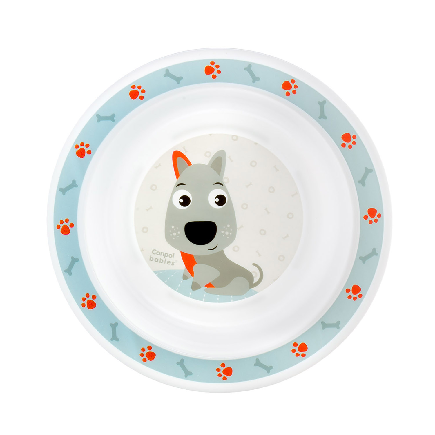 Тарелка Canpol Babies Cute Animals 270 мл - фото 1