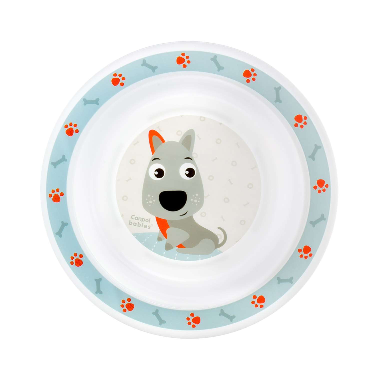 Тарелка Canpol Babies Cute Animals 270 мл - фото 1