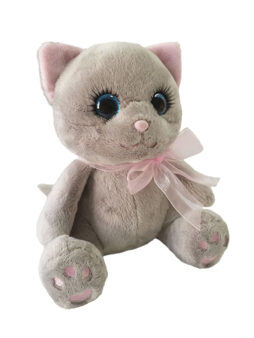 Мягкая игрушка Angel Collection котик Глазастик 20 см - фото 10