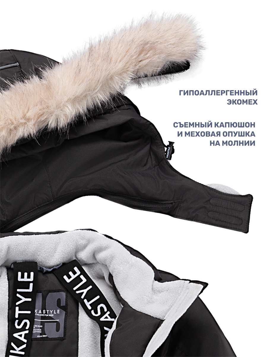 Комбинезон NIKASTYLE 8з5025 черный - фото 6