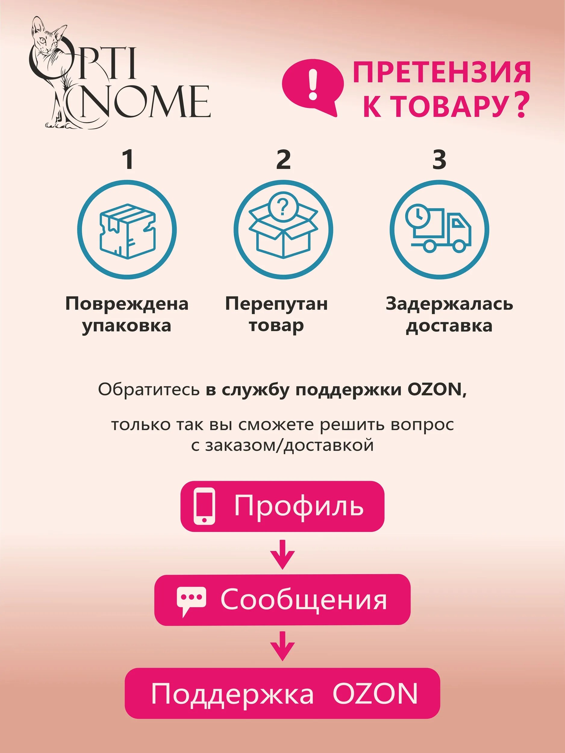 Корм влажный Optinom для беременных кормящих кошек и котят с индейкой и яичным белком 28шт. - фото 8