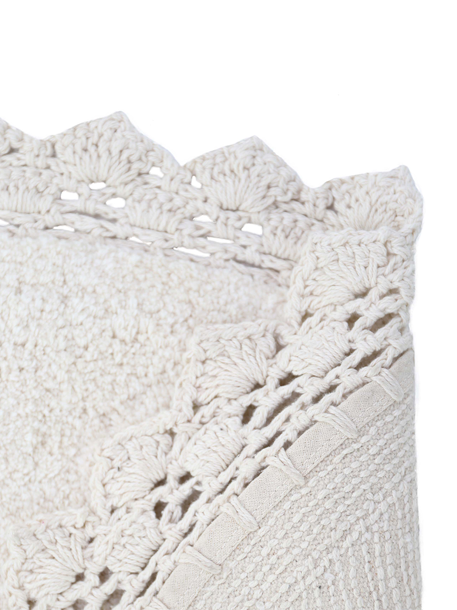 Ковёр Nattiot PERLA ECRU 110 x 110 см - фото 4
