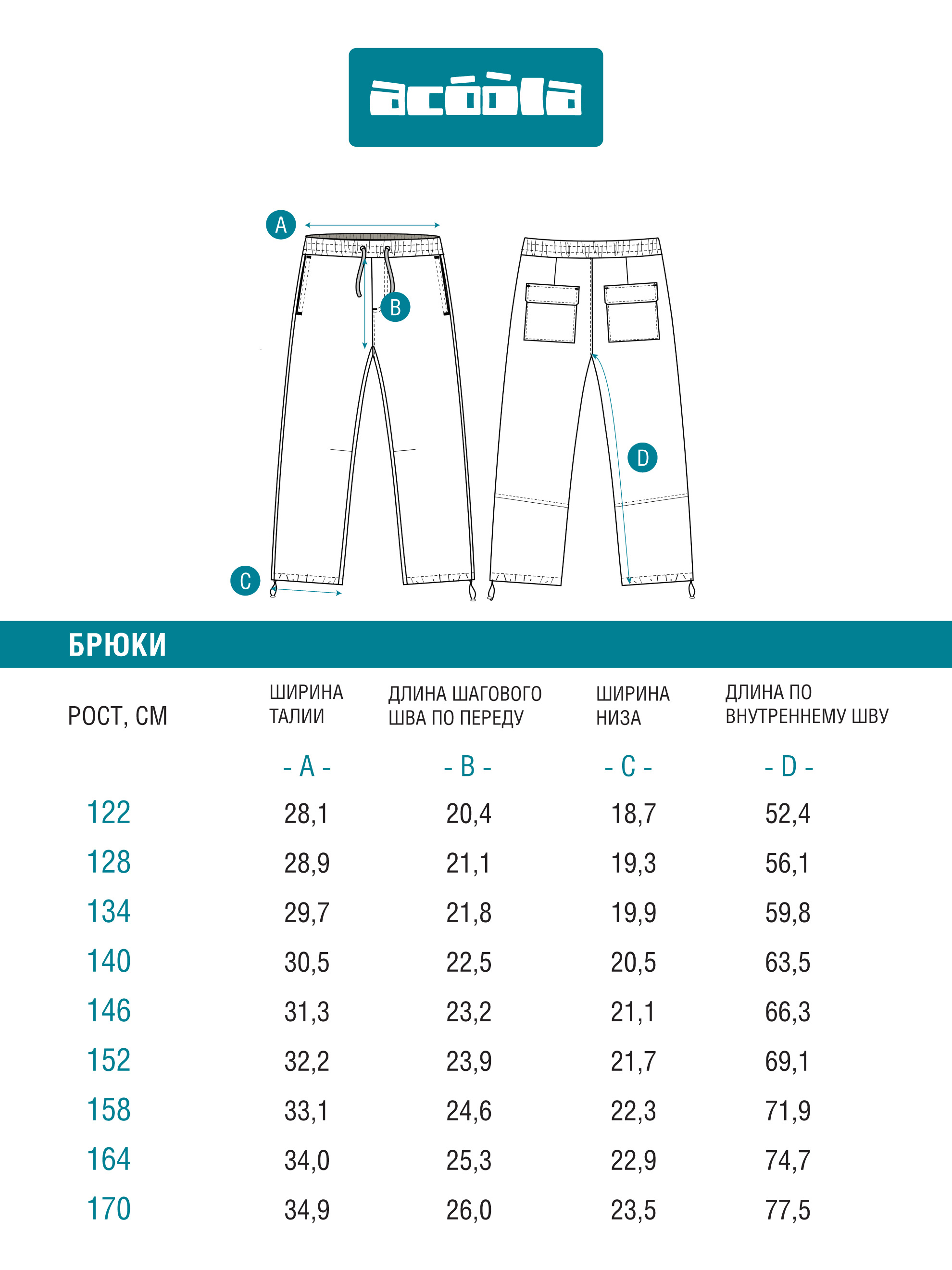 Брюки Acoola 20140160098_0089552 - фото 5