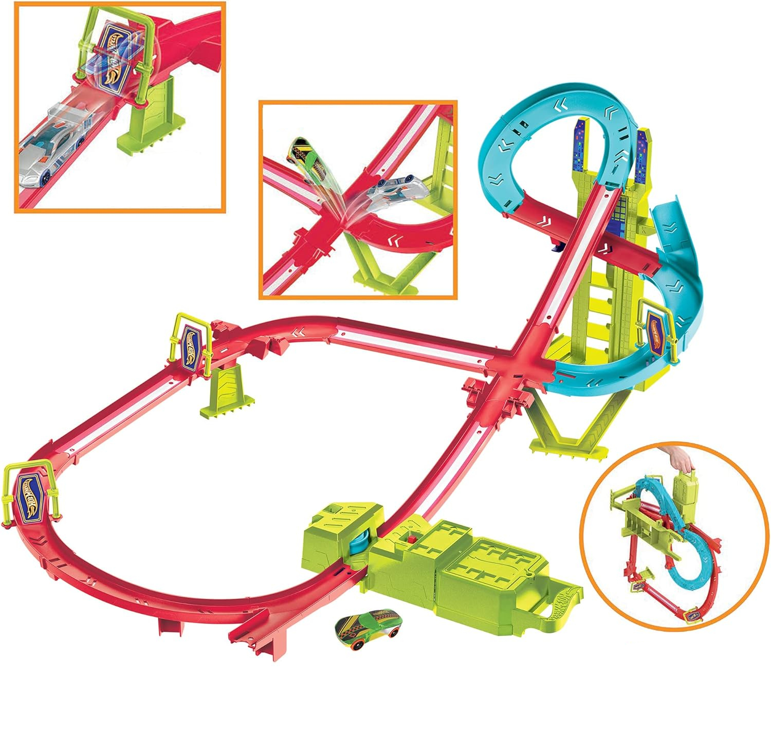 Трек Hot Wheels Небоскреб HPC07 - фото 4
