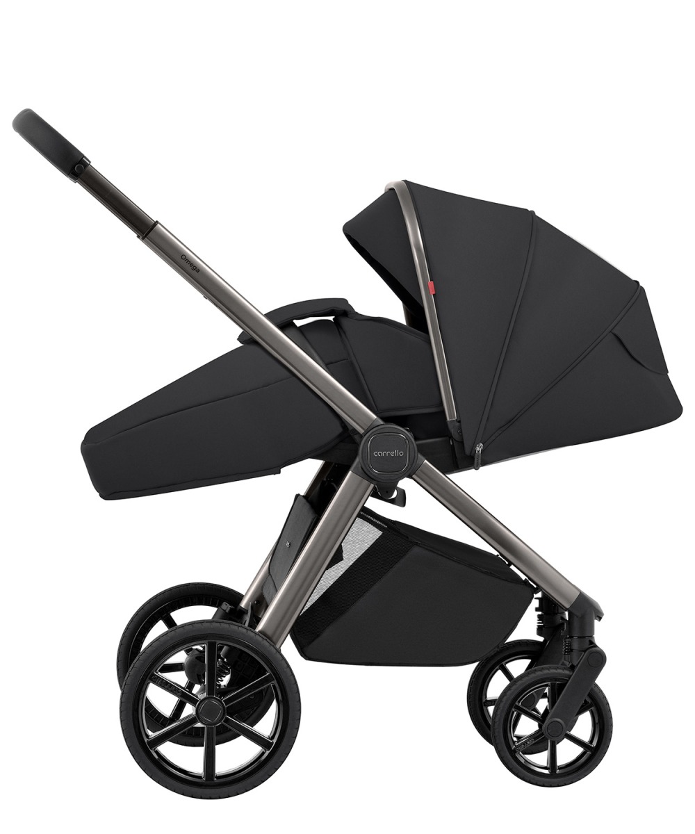 Коляска 2в1 Carrello Omega CRL-6530 черный - фото 8