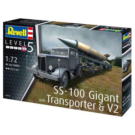 Набор Revell Военная техника SS-100 Gigant + Transporter + V2