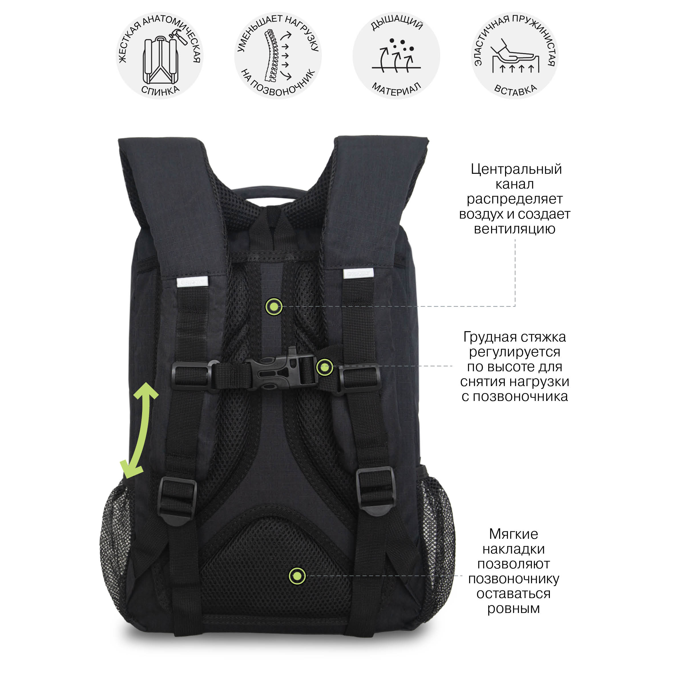 Рюкзак Grizzly для мальчика - фото 7