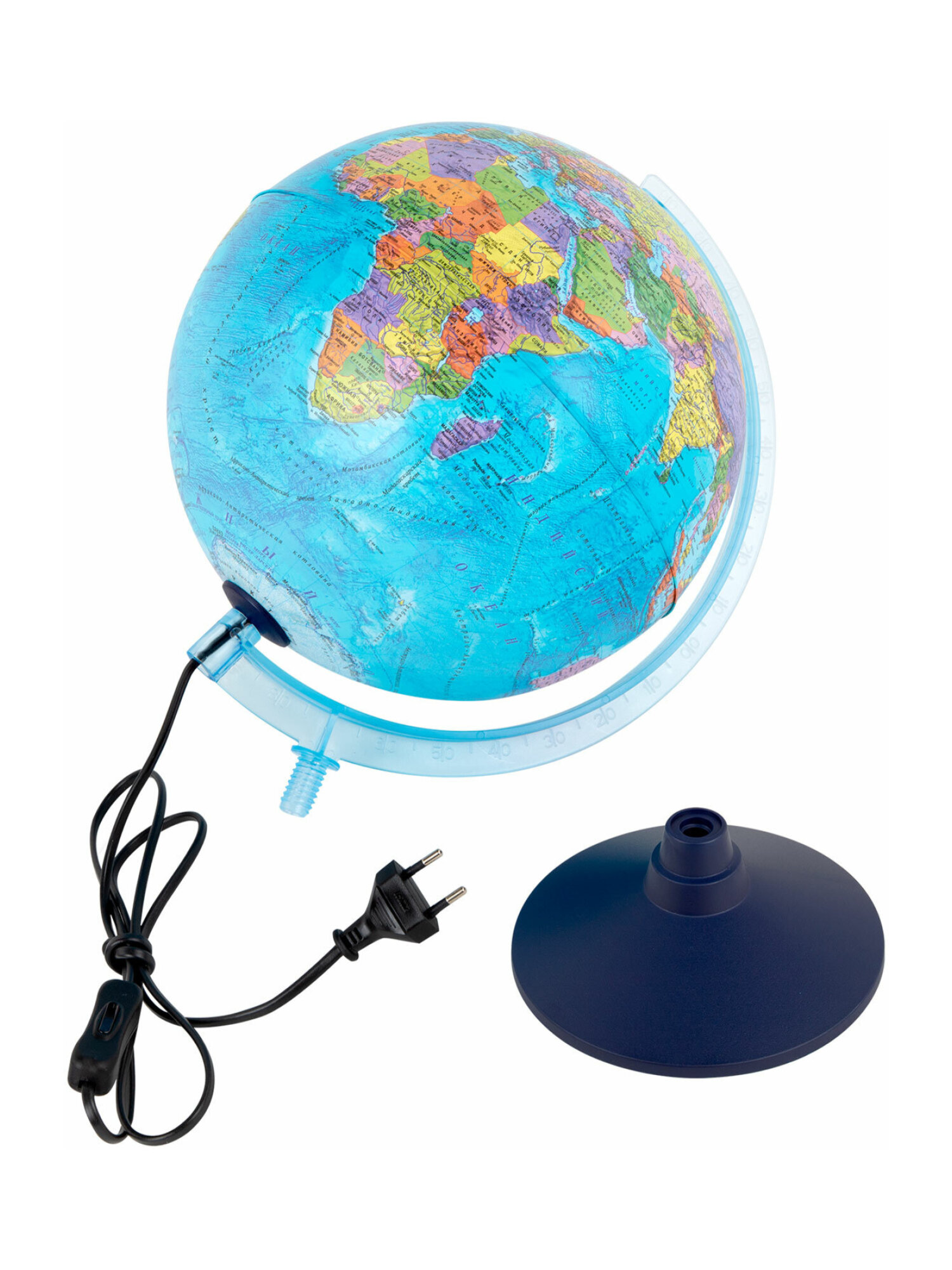 Глобус Globen интерактивный политический с подсветкой и VR очками диаметр 25 см - фото 24