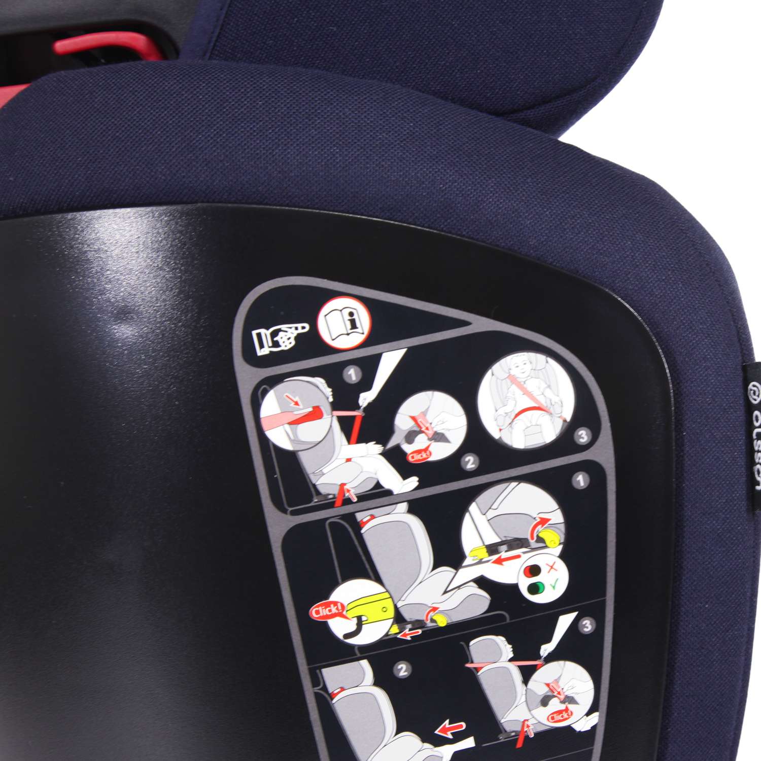 Автокресло Olsson Aurora Fix Blue Isofix 2/3 (15-36 кг) - фото 17
