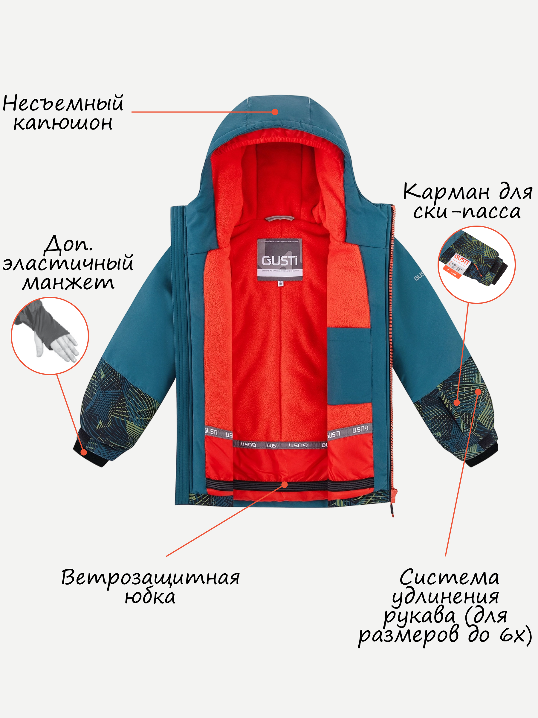 Комплект GUSTI GW4BS537-OCEANSIDE - фото 4