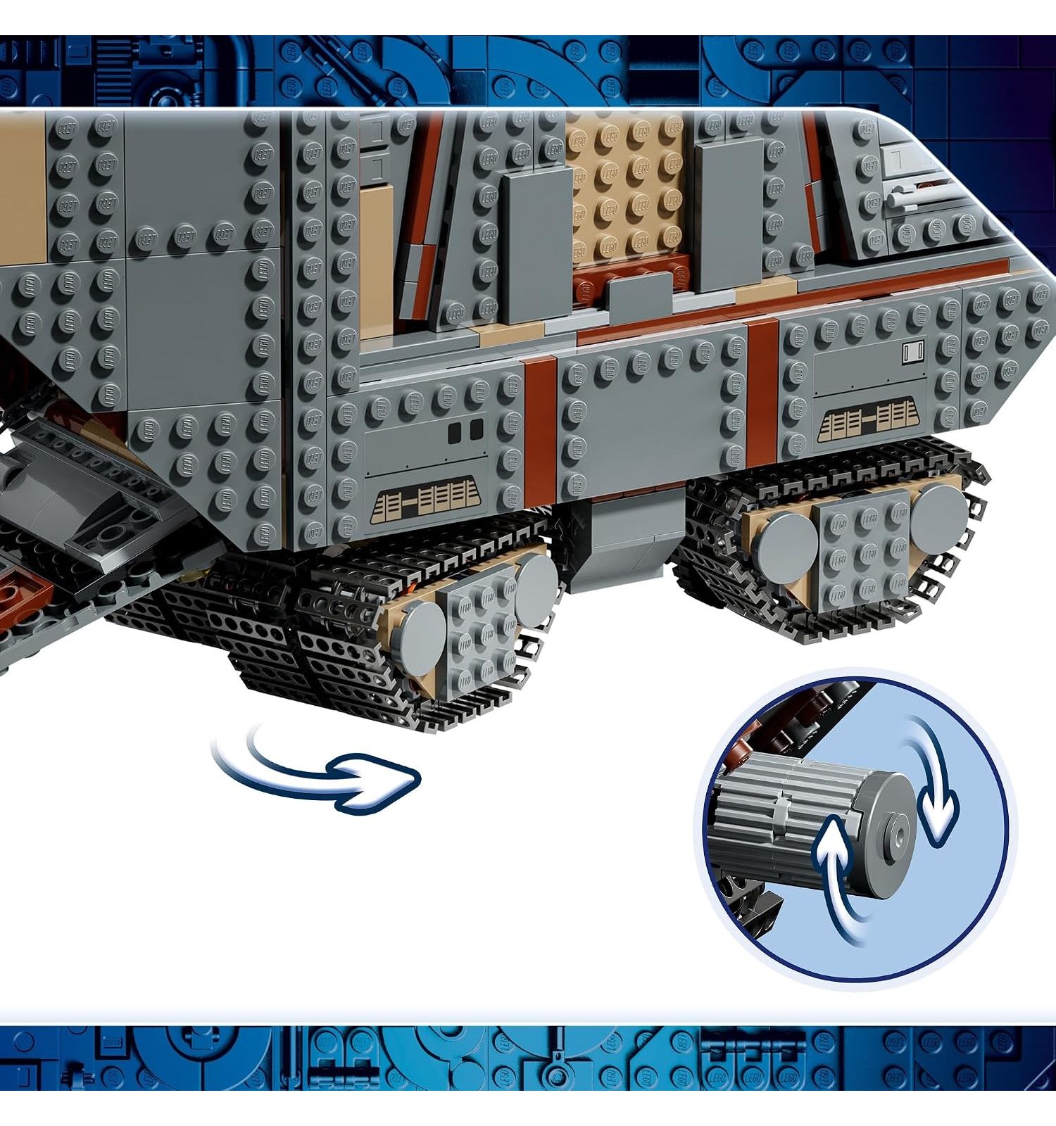 Конструктор LEGO Star Wars Сэндкроулер и Мудхорн 1683 дет. - фото 3