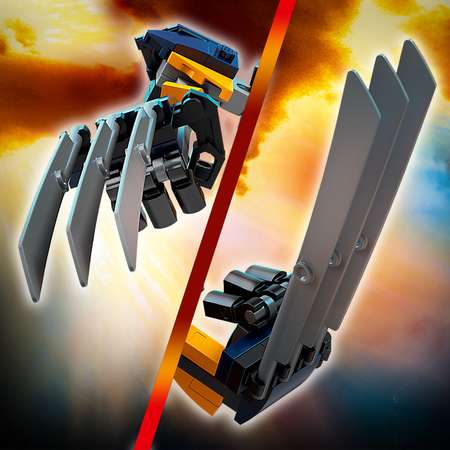 Конструктор LEGO Marvel Super Heroes Wolverine Mech Armor блочный