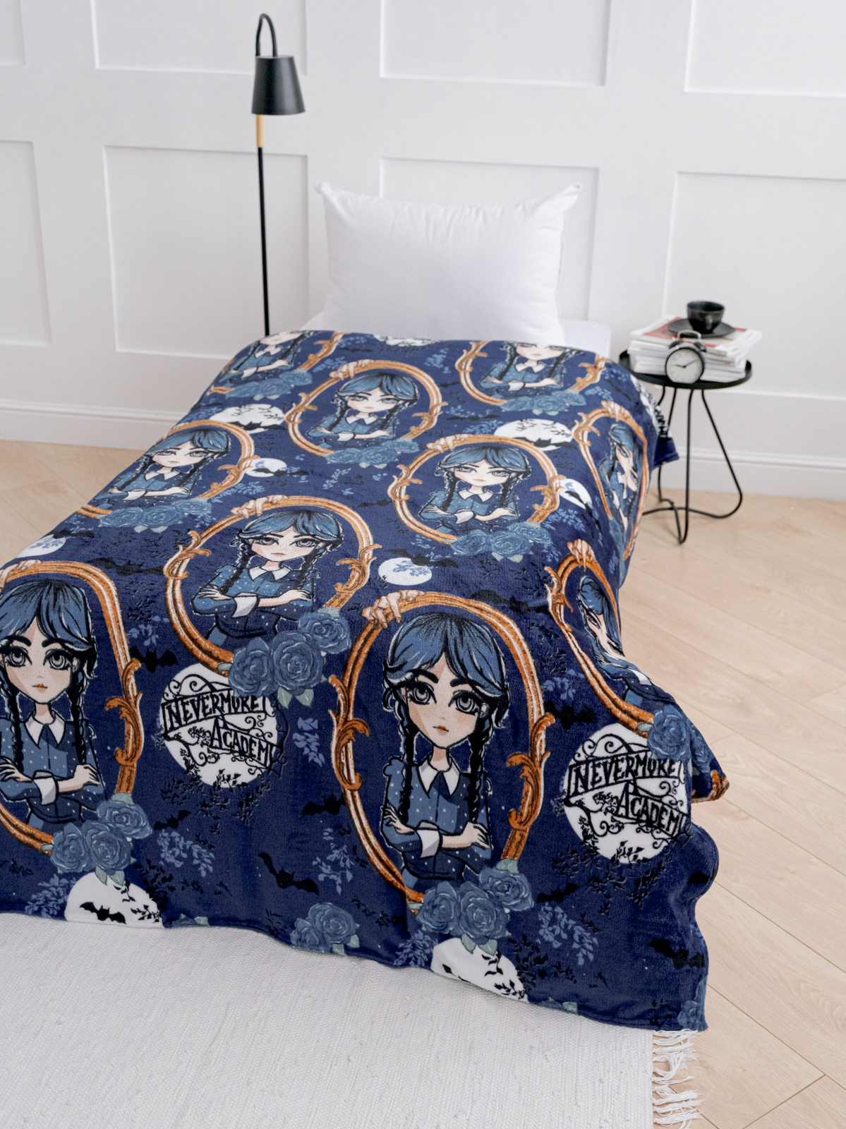 Плед Павлинка Аэро Софт Уэнсдэй 150 x 200 см велсофт - фото 4