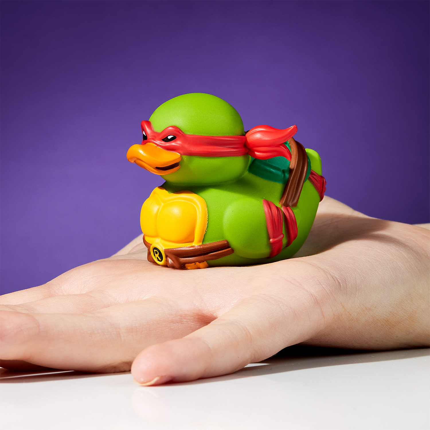Фигурка Ninja Turtles(Черепашки Ниндзя) Утка Tubbz Рафаэль Mini - фото 9