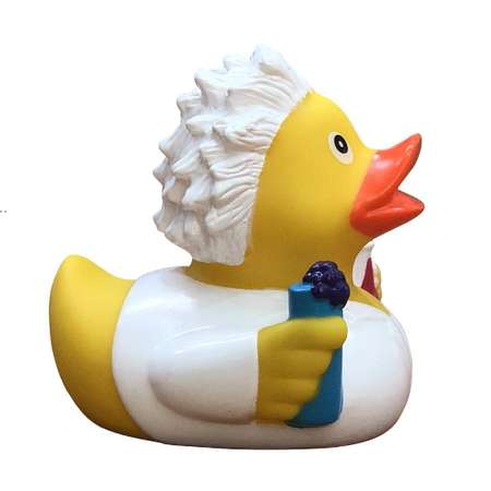 Игрушка Funny ducks Эйнштейн уточка, для ванны