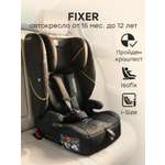 Автокресло Happy Baby Fixer Isofix 1/2/3 (9-36 кг) черный