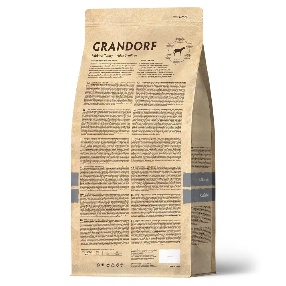 Корм сухой GRANDORF для кошек - фото 2