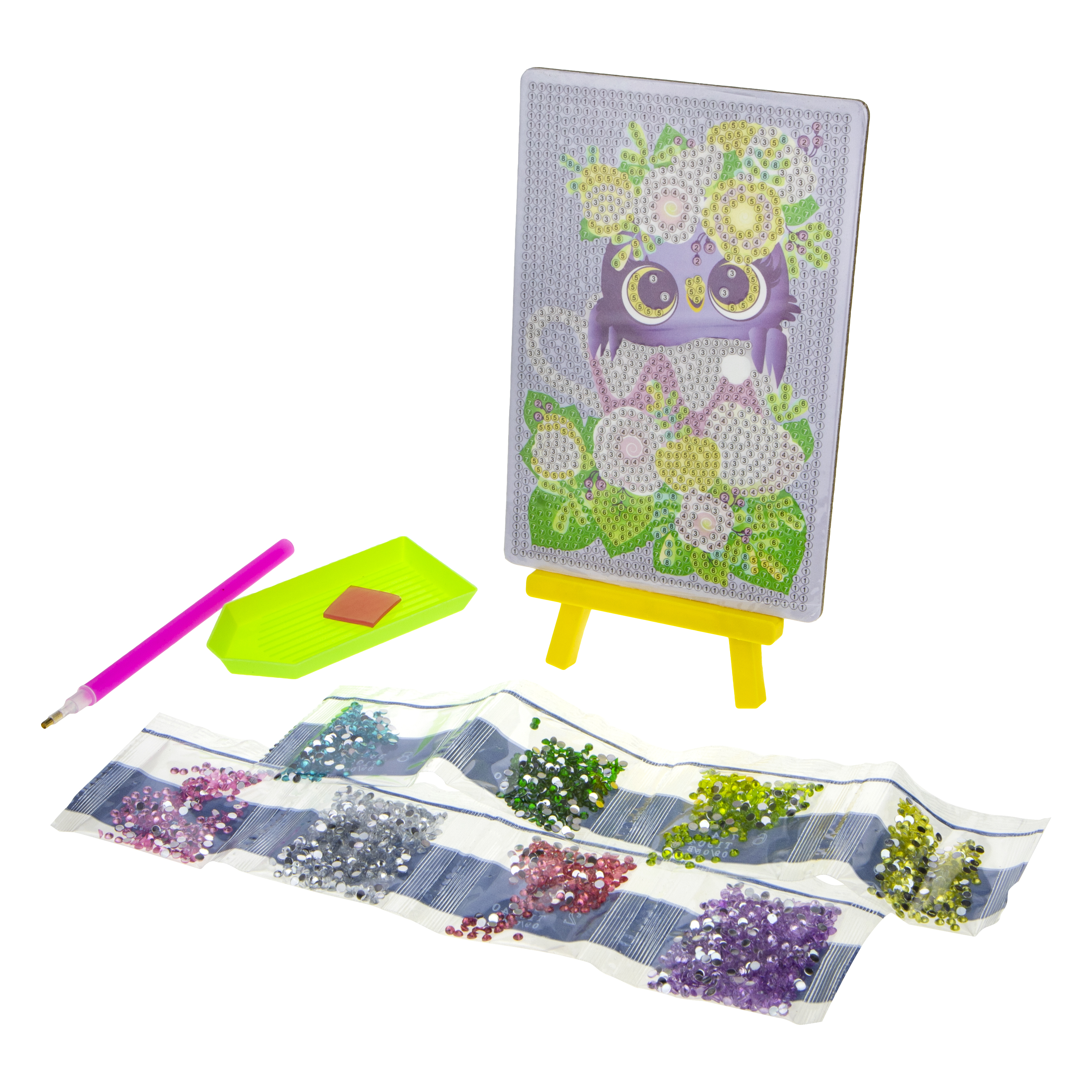 Алмазная мозаика 1TOY маленькая для девочек - фото 16