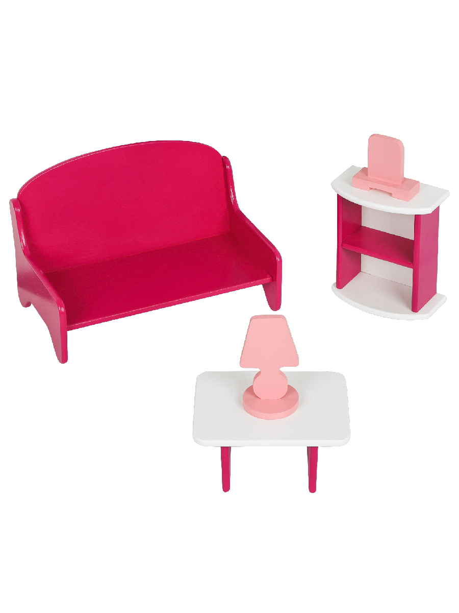 Домик для кукол PAREMO 120 см с мебелью PD315-03 - фото 19