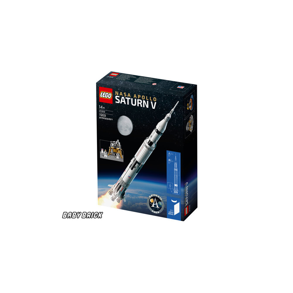 Конструктор LEGO Ideas Сатурн-5-Аполлон 21309 1070 дет. - фото 2