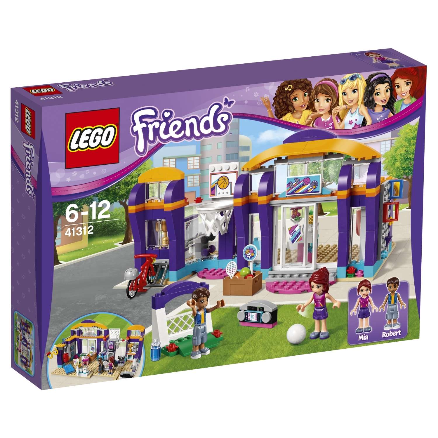 Конструктор LEGO Friends Спортивный центр блочный - фото 2