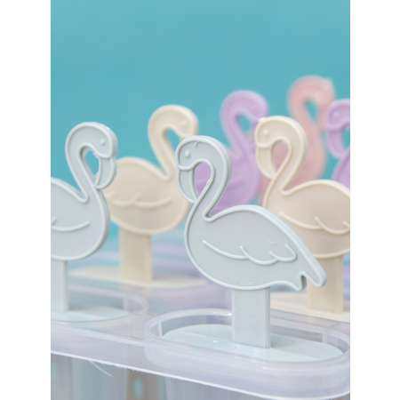 Формочки для мороженого iLikeGift Flamingo