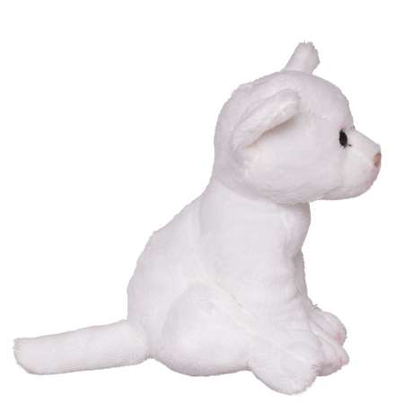 Мягкая игрушка Abtoys котик Мягкое сердце 15 см