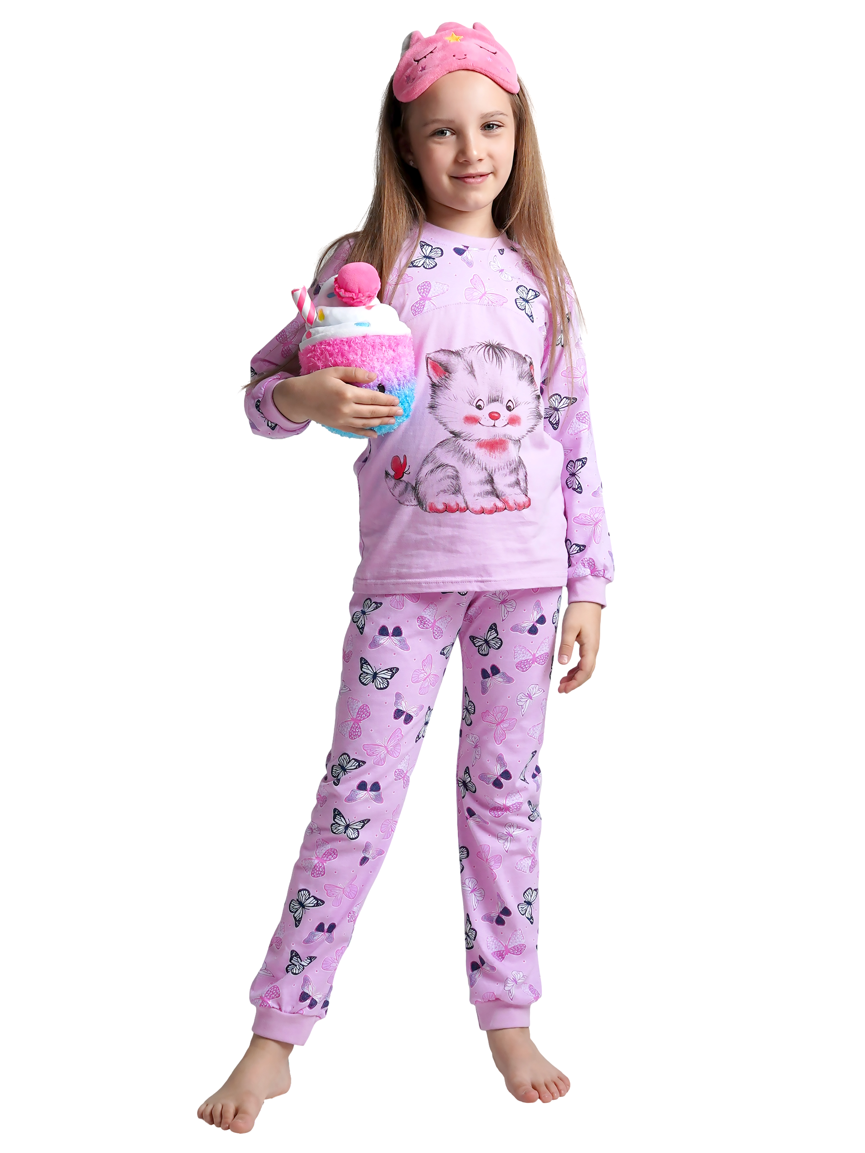 Пижама ДО-Детская Одежда 0025К/сиреневый - фото 1