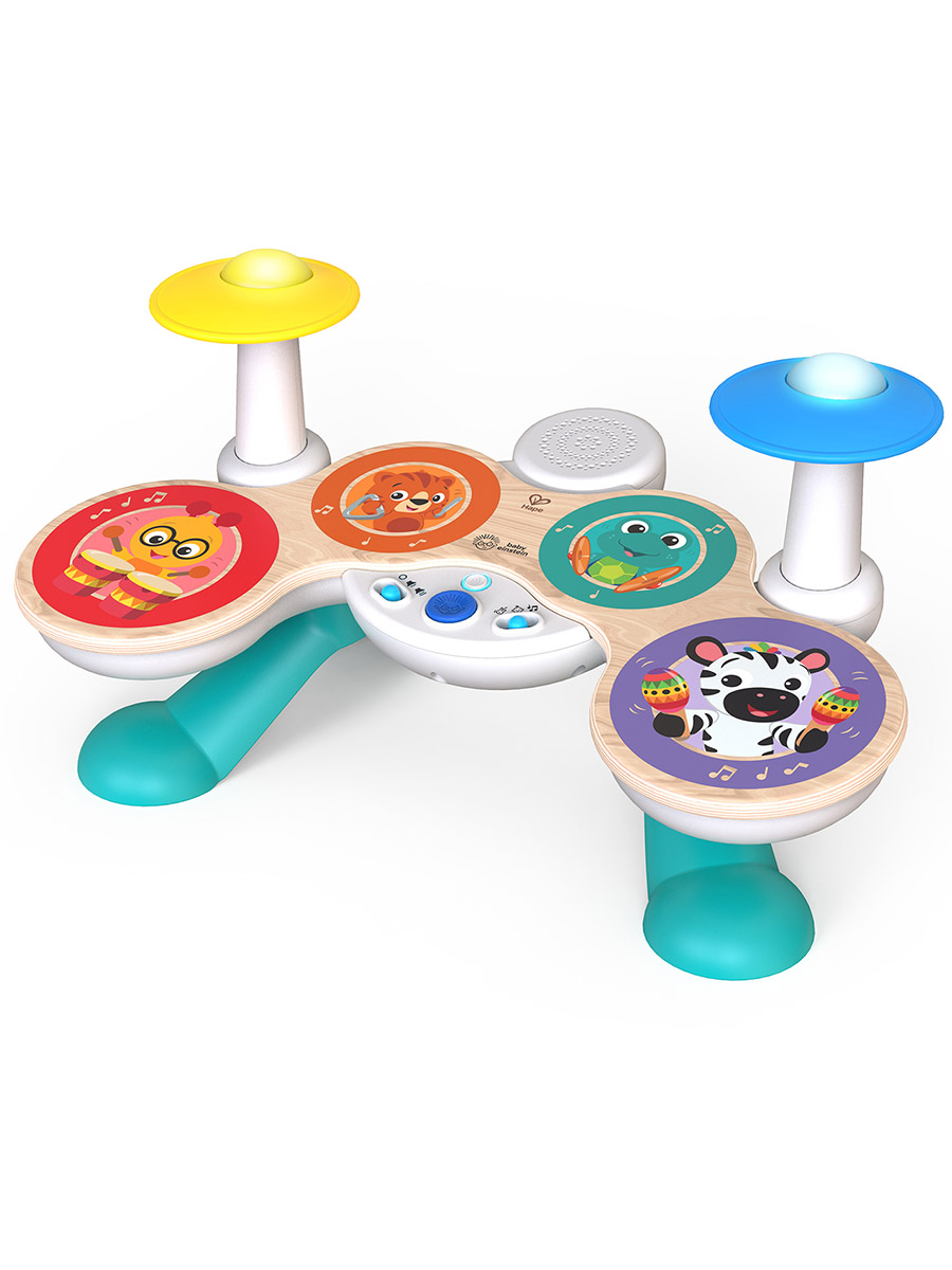 Игрушка музыкальная Hape Сенсорная барабаны - фото 7