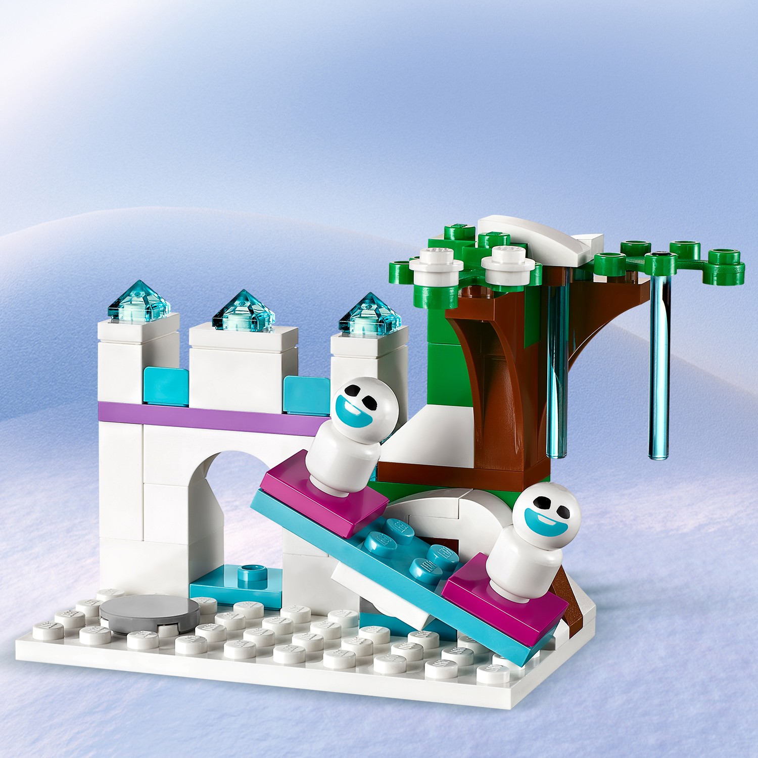 Конструктор LEGO Disney Princess Волшебный ледяной замок Эльзы 704 дет. - фото 7